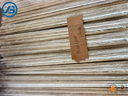 Baixa condutividade térmica e alta condutividade elétrica na barra de liga de magnésio