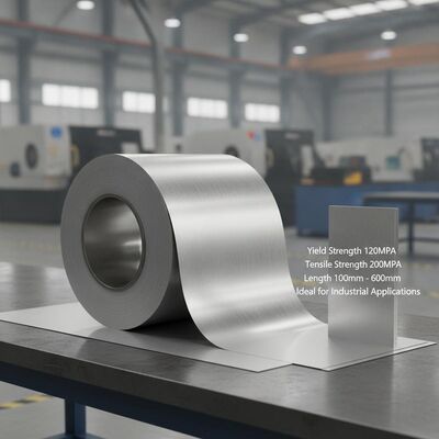 Resistência ao rendimento 120MPa Folha de liga de magnésio Resistência à tração 200MPa Comprimento 1000mm 6000mm Ideal para aplicações industriais